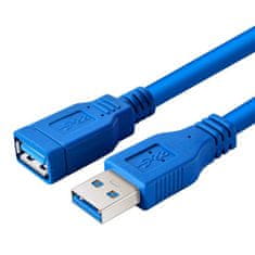Northix USB 3.0 podaljšek kabel - moški na ženski - 1,8 metra 