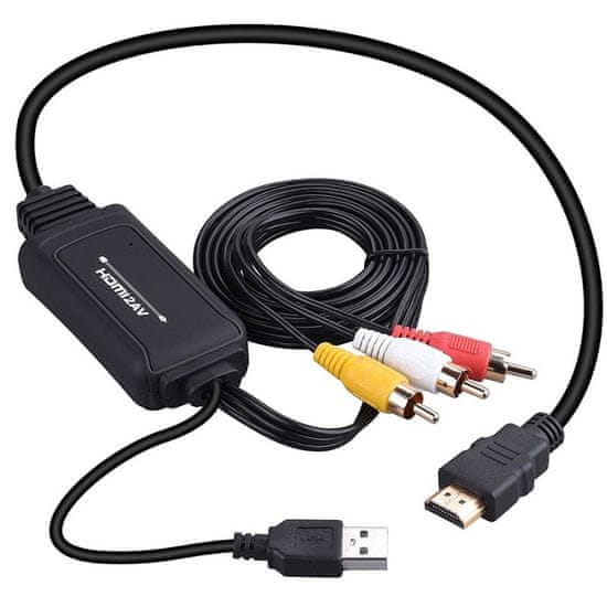 Northix Pretvornik HDMI v AV RCA mimovrste