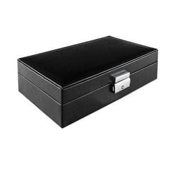 Northix Škatla za nakit 21 x 12 - črna
