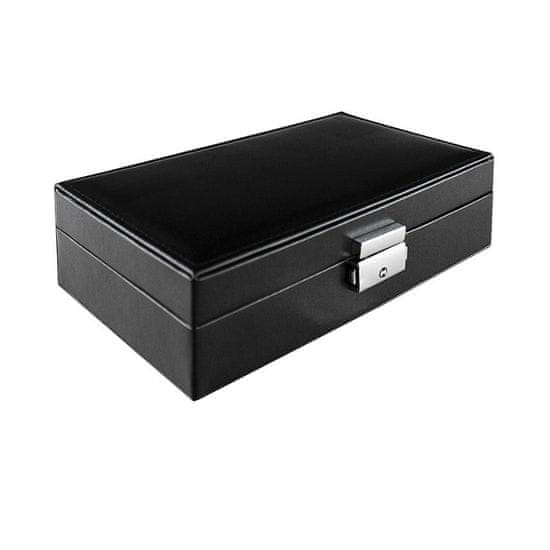 Northix Škatla za nakit 21 x 12 - črna