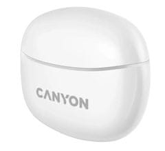Canyon TWS-5 brezžične slušalke, bele (CNS-TWS5W)