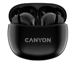 Canyon TWS-5 brezžične slušalke, črne (CNS-TWS5B)