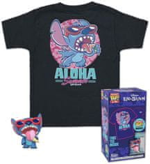 Funko žepek POP in majica: Disney - Summer Stitch (velikost L)