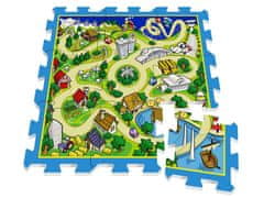 Stamp Pena sestavljanka podloga Dirkalna steza 31x31 ZA3150