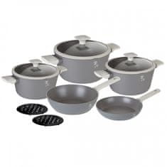 Berlingerhaus Titanium Pot Set Bh-7061 Aspen