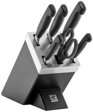shumee ZWILLING Four Star set samoostrilnih nožev 35145-007-0 7 elementov črna