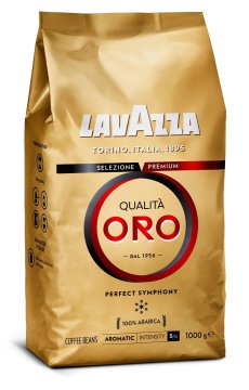 Lavazza Kava Lavazza Qualità Oro, zrna 1000g, srednje pečena, vrhunska aroma za ljubitelje kave