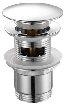 AQUALINE Velika kromirana umivalniška izpušna naprava Click-Clack 5/4", 30-45 mm