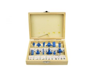 GEKO Set rezkarjev za les 12 kos, 6 mm G01201