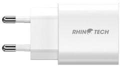 RhinoTech 25W adapter USB, bel (RTACC318)