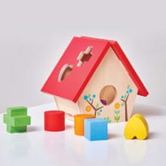 Le Toy Van Petilou Ptičja hišica z oblikami