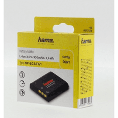 Hama Tip baterije photo Sony NP-BG1, Li-Ion 3,6 V/950 mAh