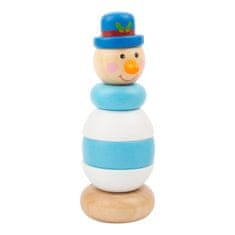 Small foot Božična figurica 1 kos snežak