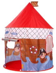 Merco Otroški šotor - okrogli, motiv piratov