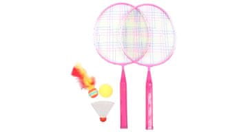 Merco Multipack 2pcs Set za usposabljanje JR Badminton Multipack roza