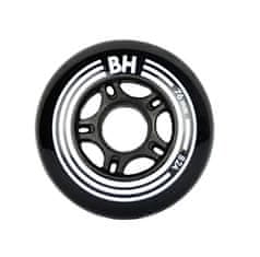 BH Multipack 8pcs Black 76mm 82A in-line caster 1 kos