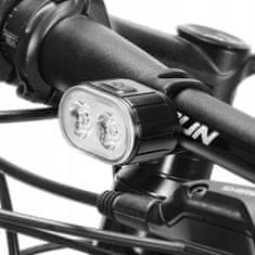 Dexxer Set USB akumulatorske kolesarske svetilke + zadnja luč 2