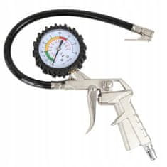 Korbi Pistola za Polnjenje Pnevmatik z Manometrom