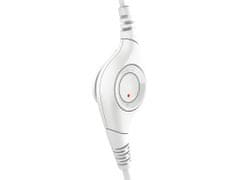 Logitech H390 slušalke, USB, bela (981-001286) - odprta embalaža