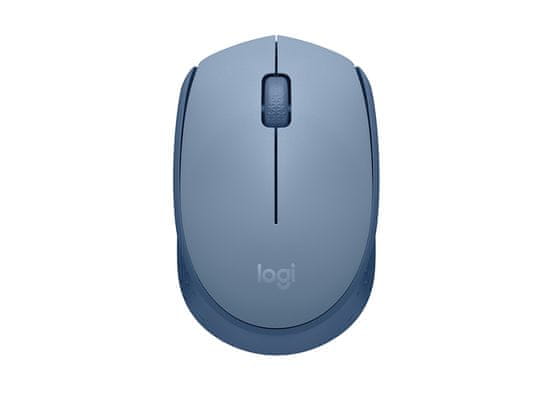 Logitech M171 brezžična miška, siva (910-006866)