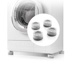 InnovaGoods Komplet univerzalnih protizdrsnih in protihrupnih podstavkov za pralni stroj 