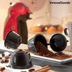 InnovaGoods Set treh kavnih kapsul za večkratno uporabo Dolce Gusto