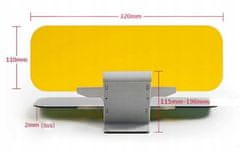 Korbi Dvojna Avtomobilska Sončna Zaščita 2v1 Dan in Noč