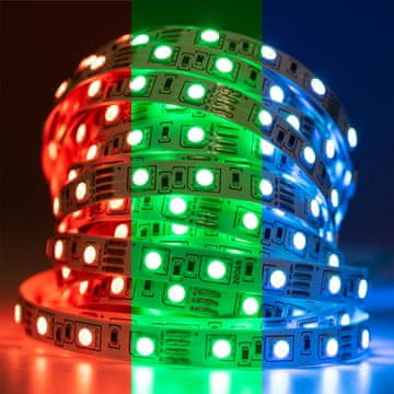 LUMILED LED trak 5m 12V 72W 300LED RGB 10mm