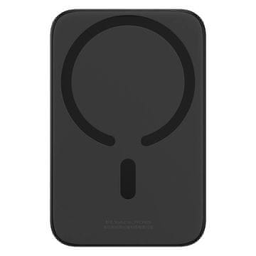BASEUS Powerbank Magnetic 6000 mAh, 20 W (črna)