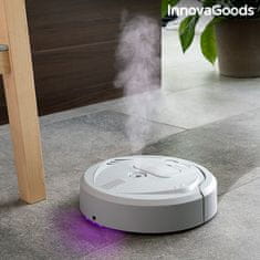 InnovaGoods Robotski čistilec tal 4 v 1 z UV dezinfektorjem, vlažilcem in aromatizatorjem zraka 