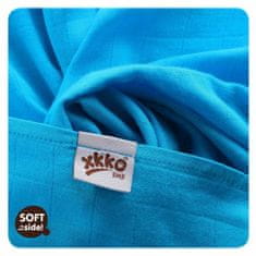 XKKO BMB Bamboo plenice Colors 70x70 - Cyan (3 kosi)