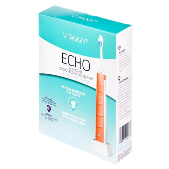 Vitammy ECHO Sonic zobna ščetka, korale