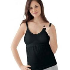 Medela Majica Tank Top Bravado za nosečnice in doječe ženske, velikost XL, črna