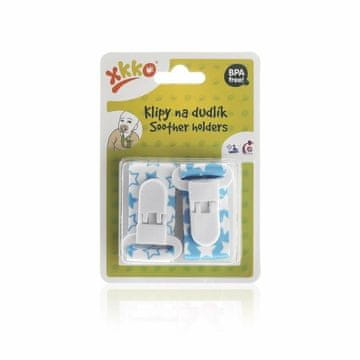 XKKO posnetke za močnejše dlak 2pcs - Little Stars Cyan MIX