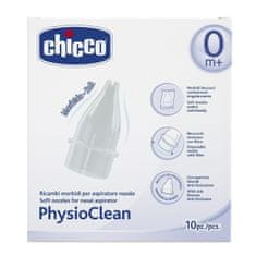 Chicco zamenljivi nasveti za odstranjevanje sluzi PhysioClean, 10pcs