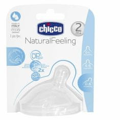 Chicco Rezervni spodbujevalnik Natural Feeling za otroško stekleničko 2m +