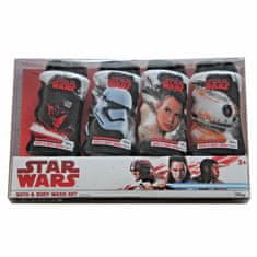 Disney Star Wars Bath Darilni set Gel za prhanje/Pena za kopel 2v1, 4 x 175 ml