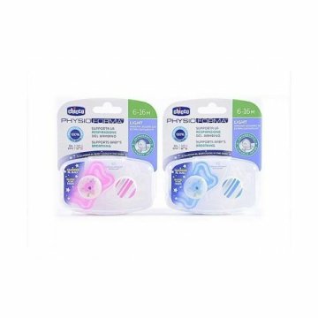 Chicco Physio Form Light pomirjujoče spodnjice svetleče, 2pcs, 6-16m, roza / modra