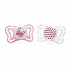 Chicco Physio Forma Light pomirjujoče spodnjice sijoče, 2pcs, 2-6m, roza / modra