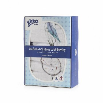 XKKO  ekološka bombažna plenica 120x120, lovilec sanj