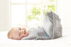 LOVE TO DREAM Swaddle UP - ovoj, velikost XS, siva - 1 FAZA, 0-2m, 2-3,2kg