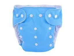 Simed Hlačne hlače Mila z nastavljivo velikostjo in plenico, modra