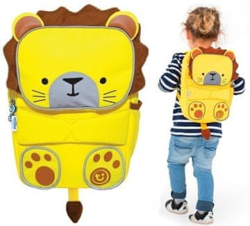 Trunki Nahrbtnik Toddlepak, Lev Leeroy, rumen