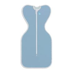LOVE TO DREAM Swaddle UP - Ovitek, velikost XS, praškasto modra, 1 FAZA, 0-1m, 2,2-3,8kg