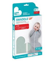 LOVE TO DREAM Swaddle UP Lite-Wrapper, velikost XS, olivno zelena, FAZA 1, 0-1m, 2,2-3,8 kg