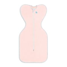 LOVE TO DREAM Swaddle UP Lite - ovoj, velikost M, svetlo roza, FAZA 1, 3-6m, 6-8,5kg