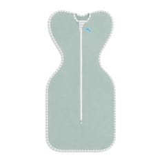 LOVE TO DREAM Swaddle UP Lite-Wrapper, velikost S, olivno zelena, FAZA 1, 1-3m, 3,5-6kg