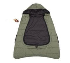 CuddleCo Comfi-Cape, Voziček/avtosedež/nosilka 2v1, 25x12cm, črna/kaki