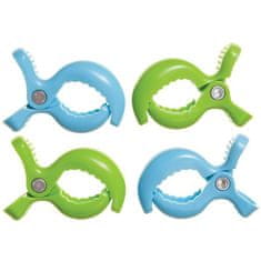 Dreambaby Sponke za otroški voziček Dreambaby, 4 kos, zeleno/modro