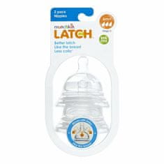 Munchkin LATCH STEP 3, Set dud na steklenico, Korak 3, od 6m +, 2 kos